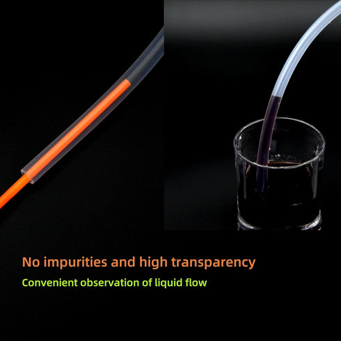 Awilzzoe 12 1/4" 3/8" Feet ID x OD Food Grade silicone Tubing, Highly Transparent Silicon Tubing Pure Silicone Hose