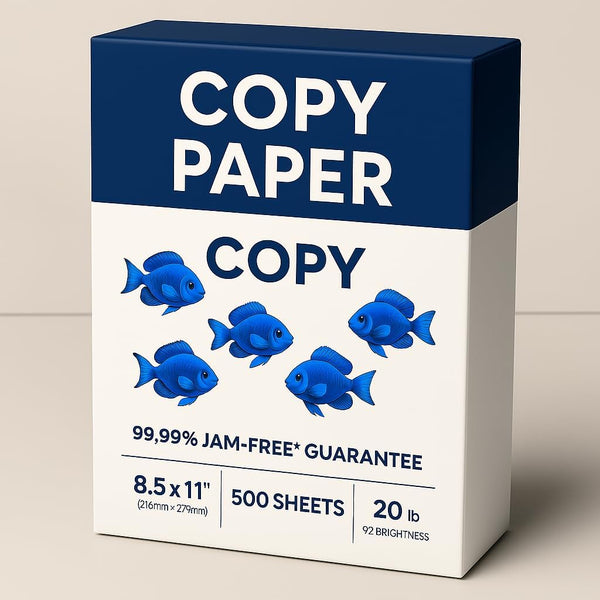 Generic Multipurpose Copy Paper, 8.5 x 11 inches, 500 Sheets, 20 lb, 92