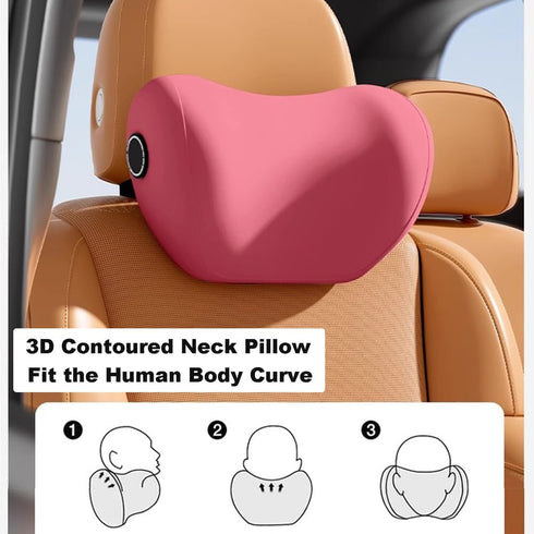 Generic Lumbar Support Pillow, Neck Pillow, Memory Foam Back Support for Office Chair, Computer Chair, Car Seat