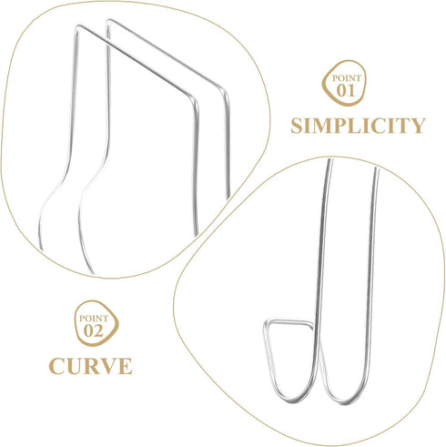 2Pcs Hemobllo Shoe Display Stand Shoe Rack for High Heels Practical Shoe Support for Shoe Store Showcase Stable Design