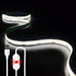XINGZHI USB LED Light Strip, 6000K White COB LED Strip Lights, 3.3FT TV
