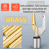 600 Pcs Non-Insulated Crimp Terminal, 22-10 AWG Tin-Plated Copper Ring Fork Terminals Electrical Wire Connector Kit