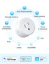 Govee Smart Plug, Mini WiFi Outlet with Timer Function & Group Controller, Alexa & Google Assistant Compatible, 1 Pack