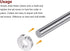 4pcs Double Split Shaft Collar Set for 22mm Shaft: Clamp-On Collars for Stoppers and Timing Pulleys