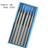 Luo ke 6 Pcs 3/32 Inch Shank Tungsten Steel Engraving Router Bits for Rotary Tool, Olive Amber Carving