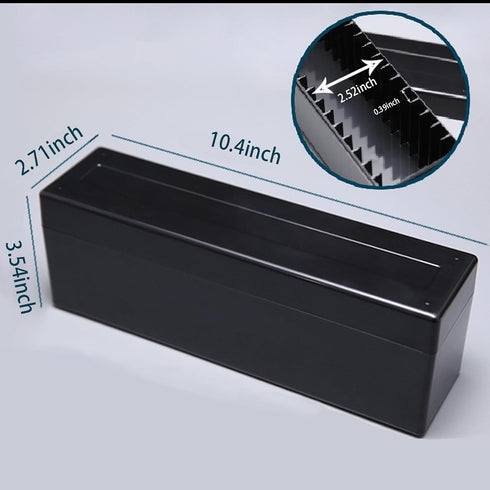 MUDOR Coin Slab Storage Box, Plastic Holder for Coin Collectors Compatible with 20 Slab PCCB PCGS Coin Holders