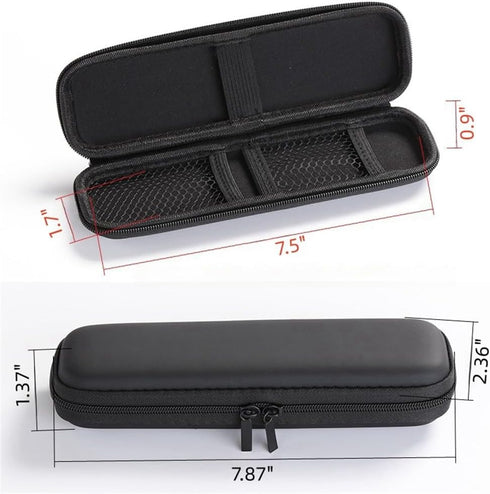 Pencil Pen Case - Simple Zipper Organizer Box - for pencils, pens, stylus