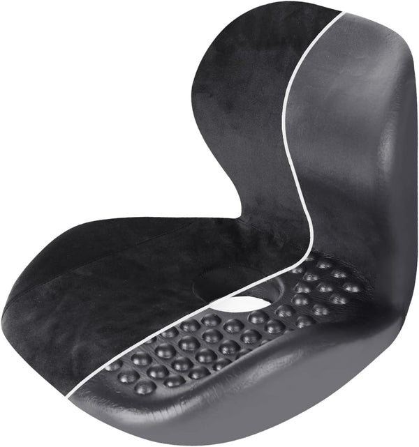 CHIYI Orthopedic 2-in-1 Seat Cushion One-Piece with Lumbar Support 100% Memory Foam -