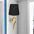 2PCS E14 11.2x15.2x14cm (PX15) Indoor Lamp Shade, European Style Fabric Floor Hanging Lampshade Small Table Lamp Shades