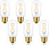T45 E26 Light Bulb, Dimmable 2W(25 Watt Equivalent), Soft White 3000K, T14