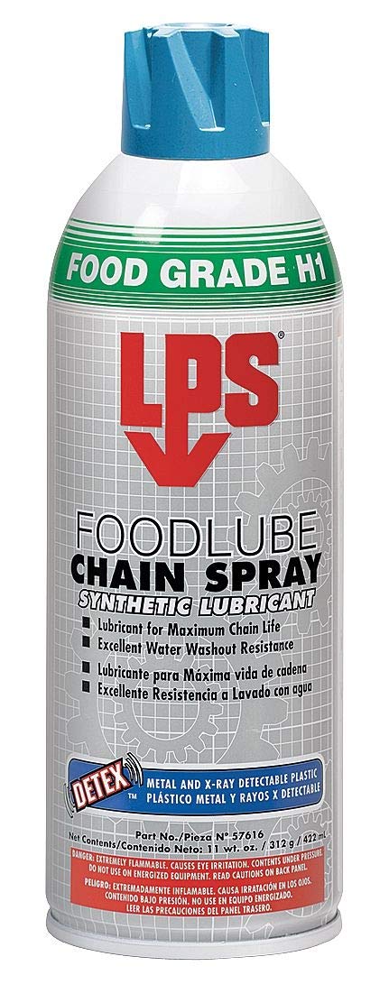 LPS FOODLUBE Chain Spray Synthetic Lubricant 11 oz Aerosol