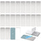 USCAUK 20 Pcs Adhesive Metal Plates for Magnetic Mounts, 2.95x1.1in Rectangular Iron Strips