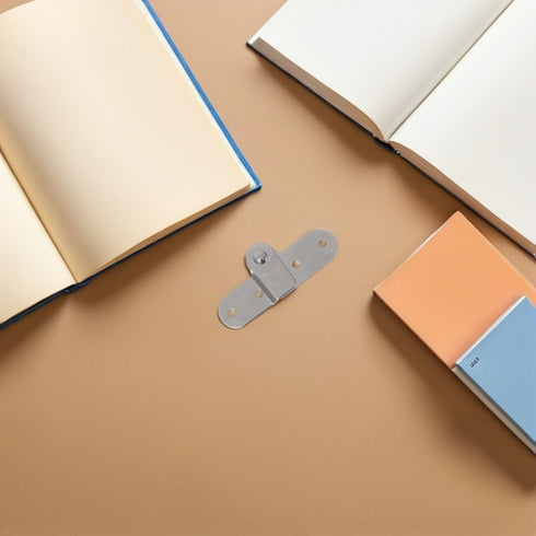 6pcs Zerodeko Folding Desk Hinges and Furniture Shelf Brackets, Left Right Foldable Support Hinges for Folding Tables