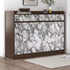 Yancorp 16"x394" White and Black Contact Paper Easily Removable Countertops Black and White Marble Wallpaper Self-Adhesive Peel and Stick Backsplash Vinyl Kitchen(White Black, 11.8"x120") by Yancorp