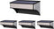 BRIGHTRIGHT Solar Deck Lights 4 Pack Outdoor Waterproof - Step Lights for Stairs