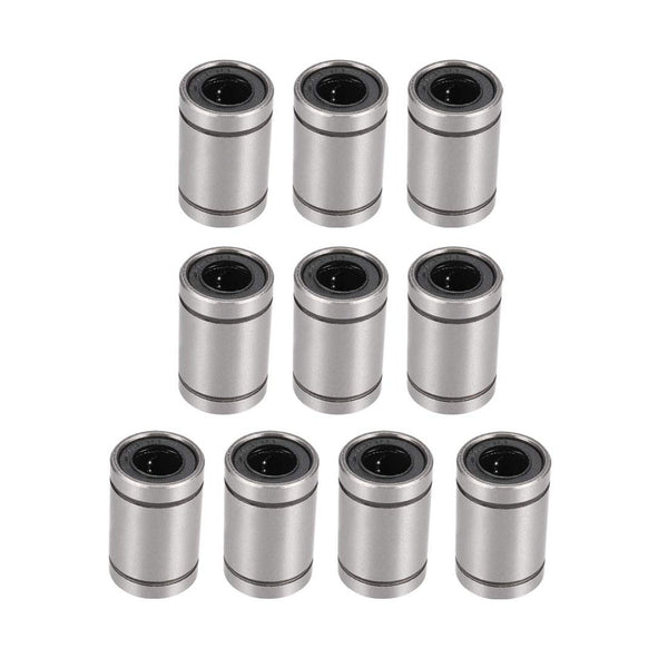 uxcell LM8UU Linear Ball Bearings 8mmx15mmx24mm Carbon Steel for CNC Machine & 3D Printer - 10pcs