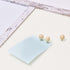 Bulletin Board Whiteboard Combo, Beige Felt Board for Office School Kitchen, White Wood Frame, 13"*17"