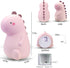 Oaroily Dinosaur Night Light for Kids, LED Nursery Lamp for Toddler's Room, Cute Color Changing Silicone Baby Night