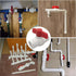 1Pcs 1-1/4 Inch PVC Ball Valve, Slip Shut-off Ball Valve Socket with Easy-Turn T-Handle for Irrigation Plumbing