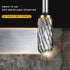 Carbide Burr Set, 10Pcs Compatible with Dremel Rotary Tool, Die Grinder Bits with 1/8" Shank for Metal Grinding,