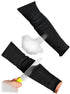 Zerone Arm Protectors for Thin Skin - Level 5 Heat/Burn/Cut Resistant Sleeves, Kevlar & Steel Wire Anti Abrasion Guard