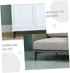 FUTUREORYY 4pcs 17cm Black Metal Triangle Furniture Legs Coffee Table Legs Sofa Support Cabinet Replacement Parts