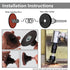 YAKAMOZ 2Pcs 1-Inch 1/4" Sanding Pad Roll Lock Disc Holder Quick Change Roll Lock Sanding Discs Polishing Pads Holding