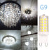 G9 Bulb 4W, 40W T4 G9 Equivalent,4000K 120V 450LM Non-Dimmable (5 Pack) BAOMING LED Neutral WhiteT Halogen No-Flicker