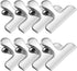 Chip Clips 8 Pack, Stainless Steel Bag Clips for Food, Heavy Duty Snack Clips with Air Tight Seal