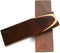 Dymalux Handle Scale Set, Layered Buckskin, Dark Brown/Light Brown, Custom Handle Material (5.0 x 1.5 x 0.250)