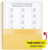 Five Star Wirebound Notebook - 1-Subject, 100 College-Ruled Sheets, 11 x 8.5 Inch Teal (72051)