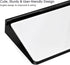 Varhomax Small Glass Desk Whiteboard, Dry Erase Board with Storage Caddy for Office and Home
