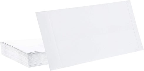 Juvale 50-Count #14 White Policy Business Envelopes, 11.5 x 5 Inches for Office Use