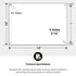 Sigo Signs 10x14 Inches, .040 Please Do Not Flush Baby Wipes Cleaning Wipes Sign, Rust Free Aluminum, Fade Resistant