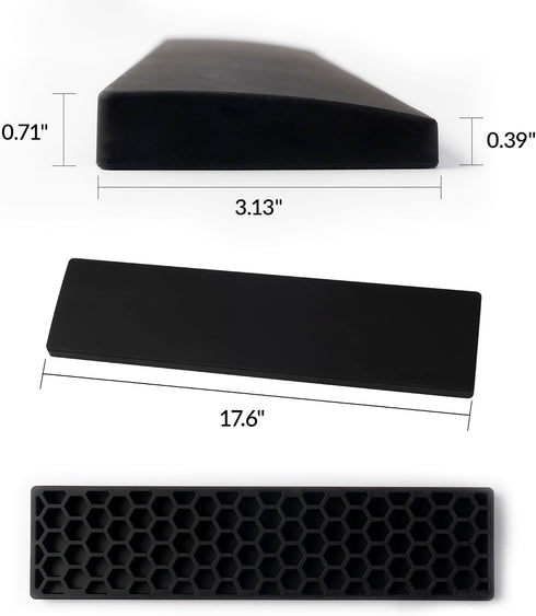 K10 K10 K10 Q6 Q6 Q6 Q6 V6 V6 17.6" 100% Silicone Wrist Rest for Keychron Pro / Max/ HE / / Pro / Max / HE / / Max