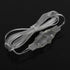 Clear Outdoor String Light Extension Cord, Waterproof and Flexible Transparent Cable for Indoor/Outdoor LED Fairy