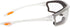MCR Safety Glasses LW310AF Law 3 Clear Polycarbonate Lenses with UV Protection & Anti-Fog Coating, Bayonet Temple, 1