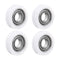 MroMax Roller Idler Bearing Pulley-8 x 22 x 7mm, Sliding Conveyor Nylon Wheel with 688ZZ Bearing, 4Pcs