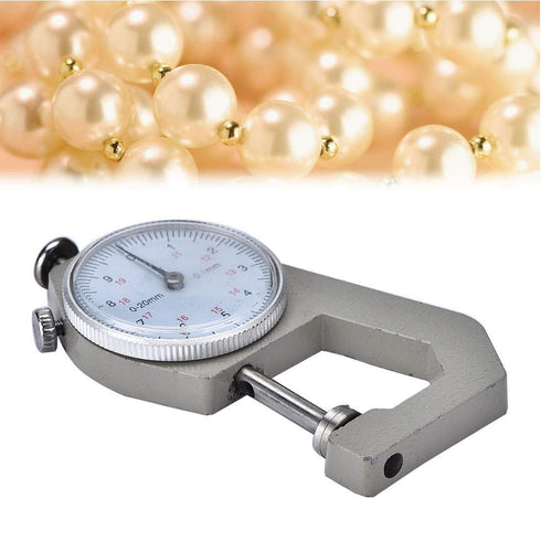 Thickness Gauge Metal Thickness Gauge Thickness Caliper Measuring Tool 0-20mm Jewelry Measuring Gauge Calipers Metal Gauge Thickness Tool Paint Thickness Gauge Thickness Meter Paper/Film
