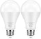 TOBUSA 2 Pack LED Light Bulbs, 150 Watt Equivalent, 20W Super Bright, Daylight White 5000K A21 E26, Non-Dimmable, No