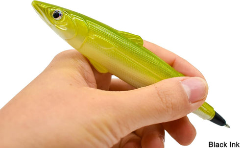 Maydahui 6 PCS Fish Ballpoint Pen - Creative Novelty Pens with Black Ink for School Office Home