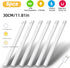 NBBUFF 6pcs Dimmable 3Color (3000K/4500K/6000K), 11.81" LED Motion Sensor Cabinet Lights, USB Rechargeable, Modes Night