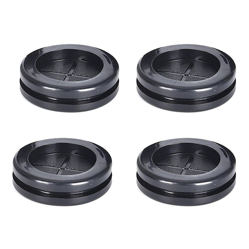 ZHYOHEN 4PCS 2 Inch Black Rubber Wiring Washer Automotive Firewall Gasket Electrical Cabinet