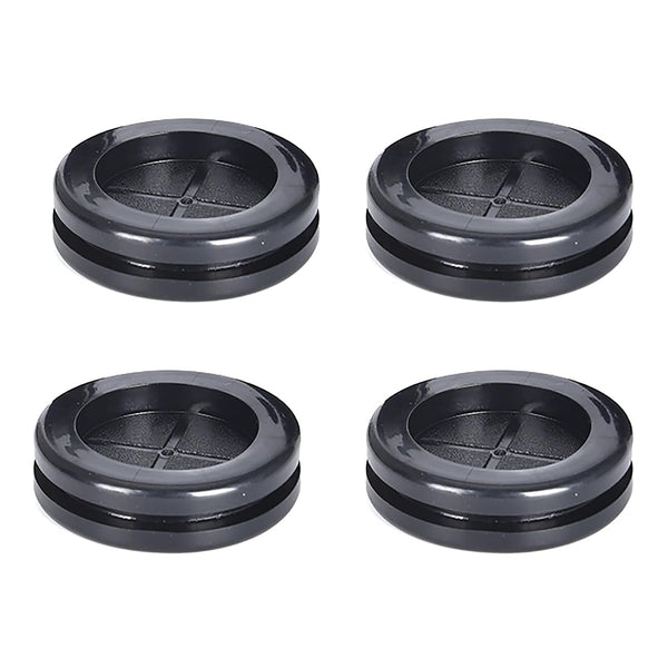 ZHYOHEN 4PCS 2 Inch Black Rubber Wiring Washer Automotive Firewall Gasket Electrical Cabinet