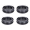 ZHYOHEN 4PCS 2 Inch Black Rubber Wiring Washer Automotive Firewall Gasket Electrical Cabinet