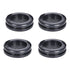 ZHYOHEN 4PCS 2 Inch Black Rubber Wiring Washer Automotive Firewall Gasket Electrical Cabinet