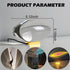 Rumexeng Sunset Angel Eyes Projection Night Light, Colorful Crystal Lamp Table Lamp, Crystal Atmosphere Lamp, Tabletop