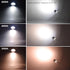 Dimmable 3CCT 5V 15" 1-Pack Touch USB Wall Mounted Bedside Reading Lamp Aluminum Silver Wall Sconce