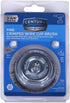 Century Drill & Tool 76223 Fine Crimped Cup Wire Brush, 2-3/4" for Rust, Paint, and Weld Spatter Removal