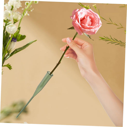 25pcs KALLORY Tubes for Fresh Flowers Lightweight Water Tubes for Florist Arrangements for Roses Carnations